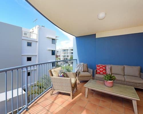 Apartment 18 Balcony with view to the South