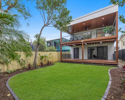 Back Yard Green Grass