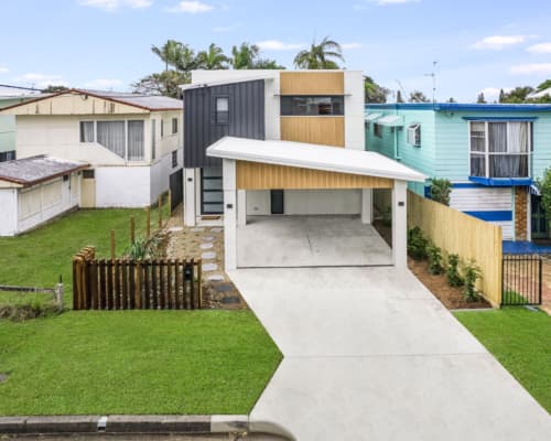 Front of house green grass